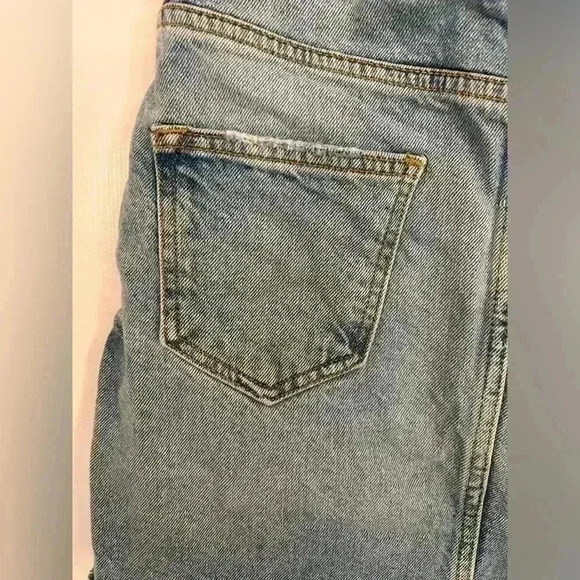 Zara Jean Skirt  with Side Stripes Size XS - Picture 7 of 7